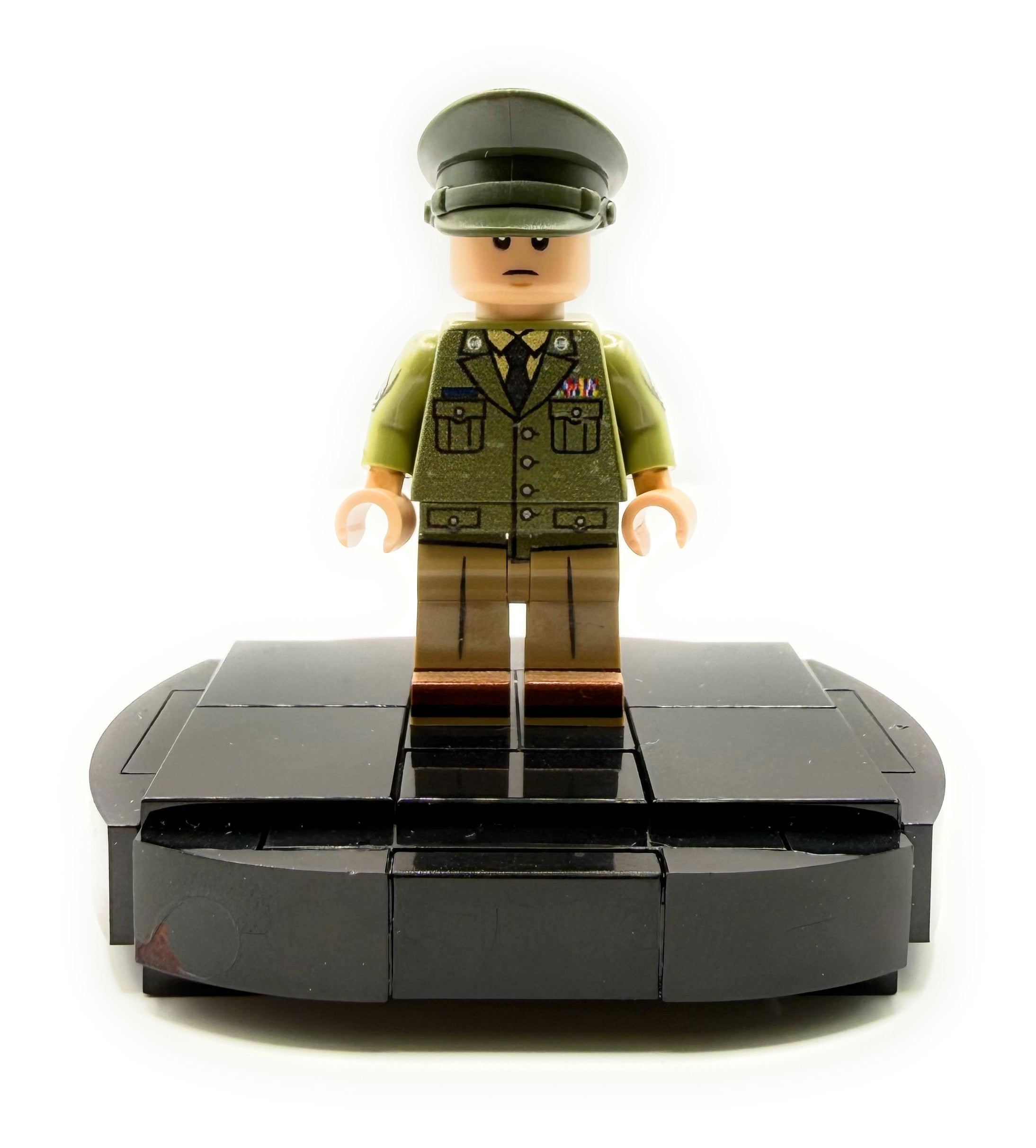 Custom US Army Dress Uniform Minifigure made using LEGO parts - Bricks At War