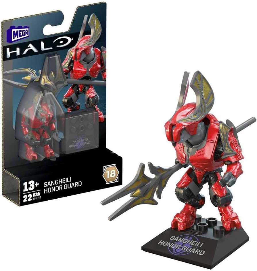 Sanghelili Honor Guard (Series 18) - Mega Construx HALO Heroes Figure Pack