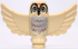 Owl (Spread Wings, Tan w/ Orange Chest) - Official LEGO® Part