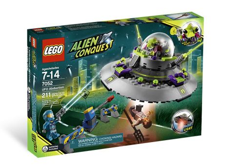 LEGO Alien Conquest UFO Abduction Set (7052)