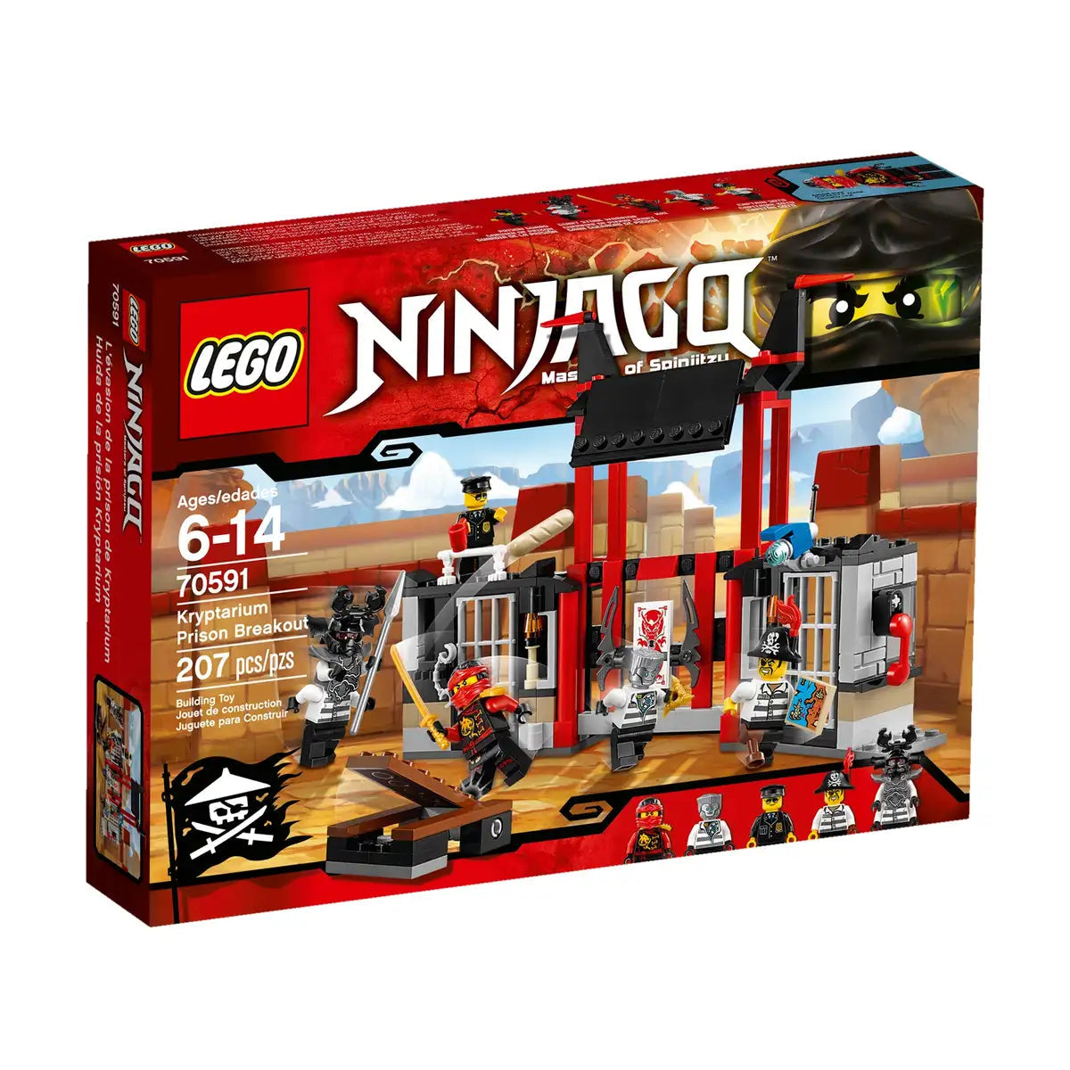 LEGO Ninjago Kryptarium Prison Breakout Set (70591)