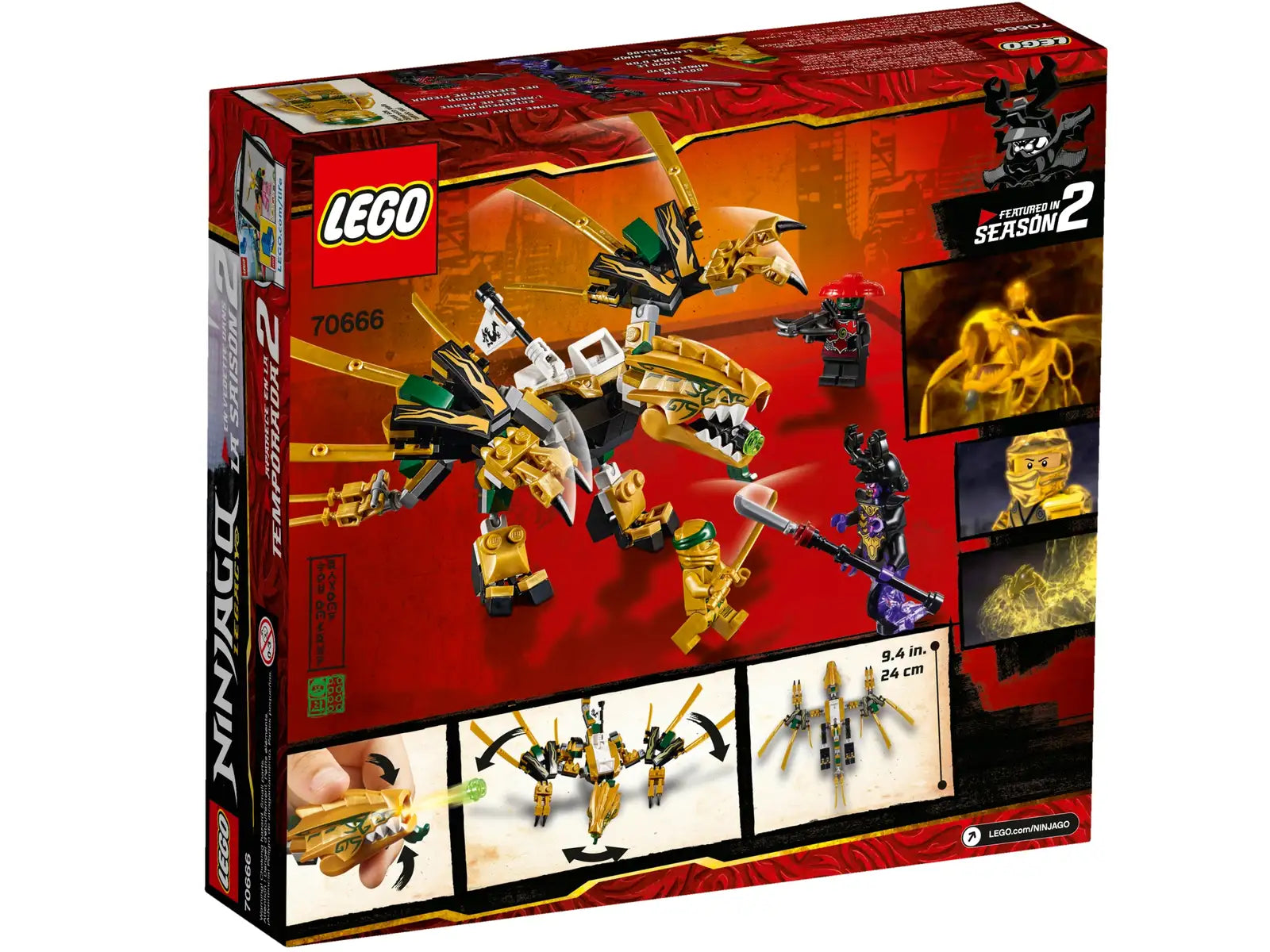 LEGO Ninjago The Golden Dragon Set (70666)