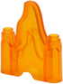 Flame / FIre Wave Rounded 1 x 4 with 2 Studs on Ends (Flame, Rock) - Official LEGO® Part