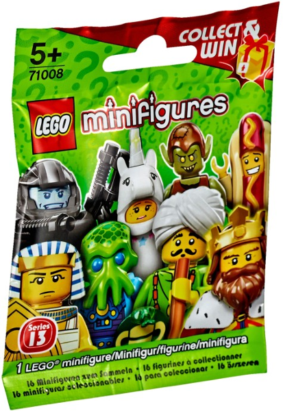 Series 13 Blind Bag - LEGO Collectible Minifigure (71008)