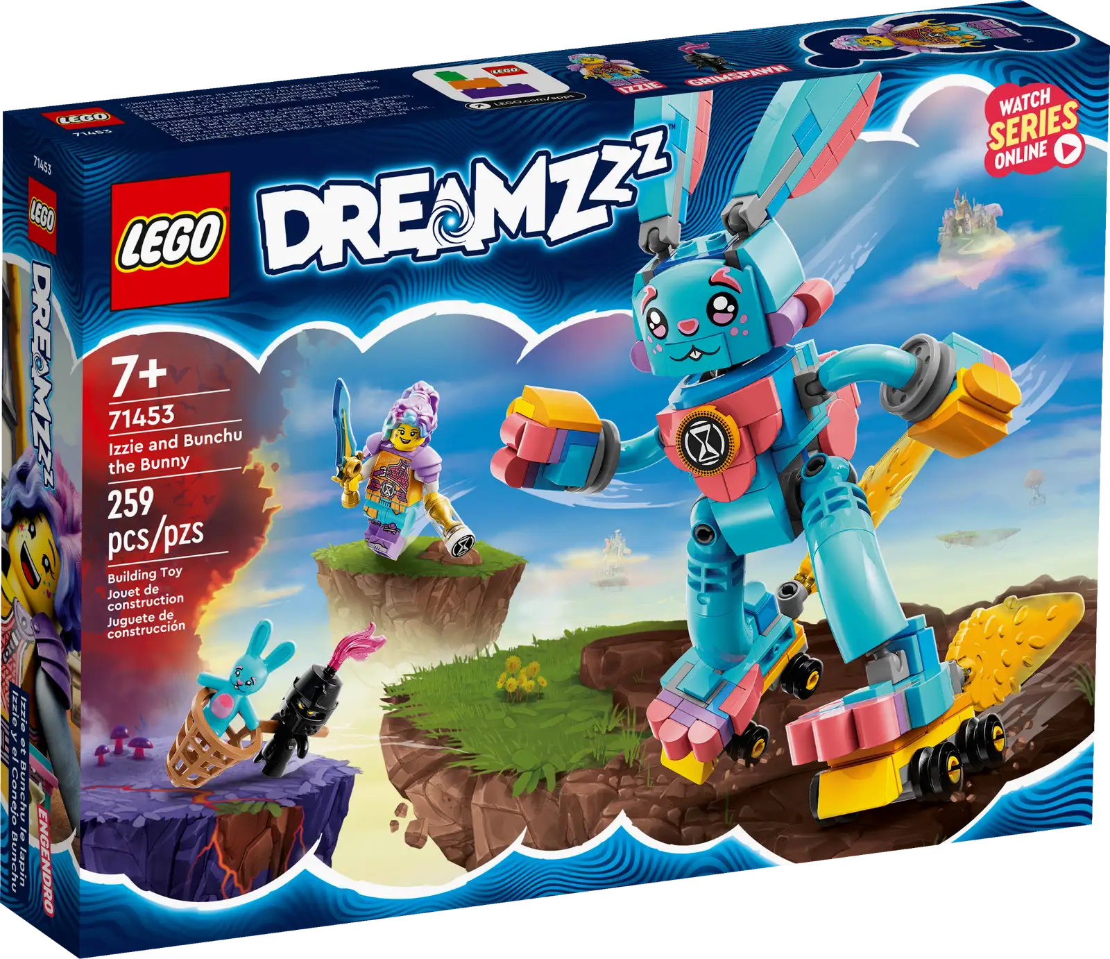LEGO Dreamzzz Izzie and Bunchu the Bunny Set (71453)
