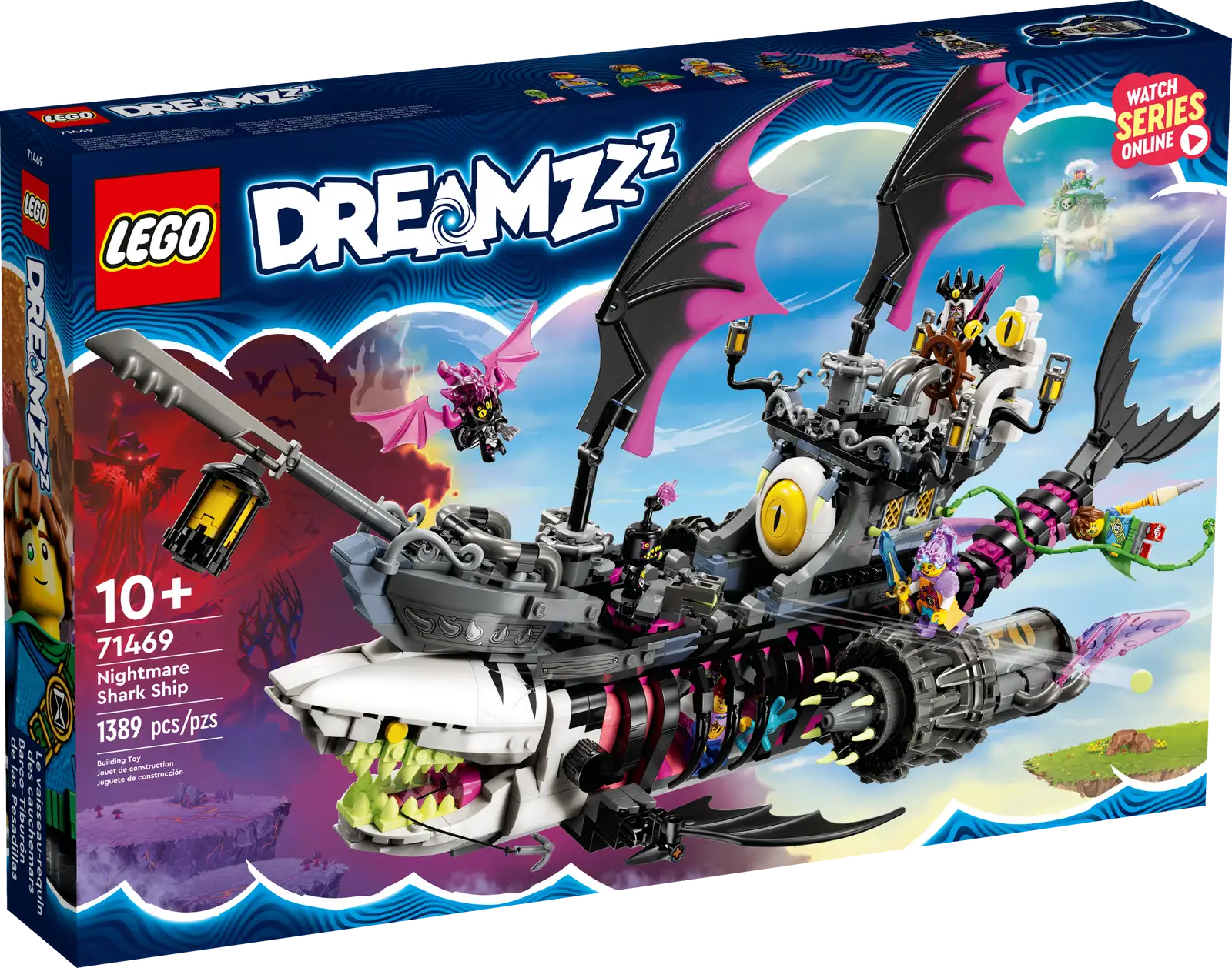 LEGO Dreamzzz Nightmare Shark Ship Set (71469)