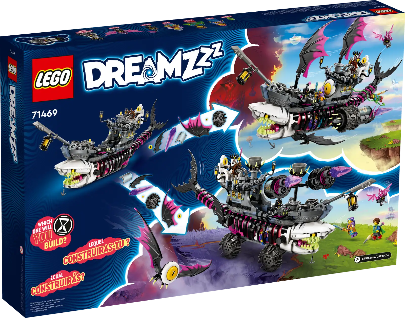 LEGO Dreamzzz Nightmare Shark Ship Set (71469)