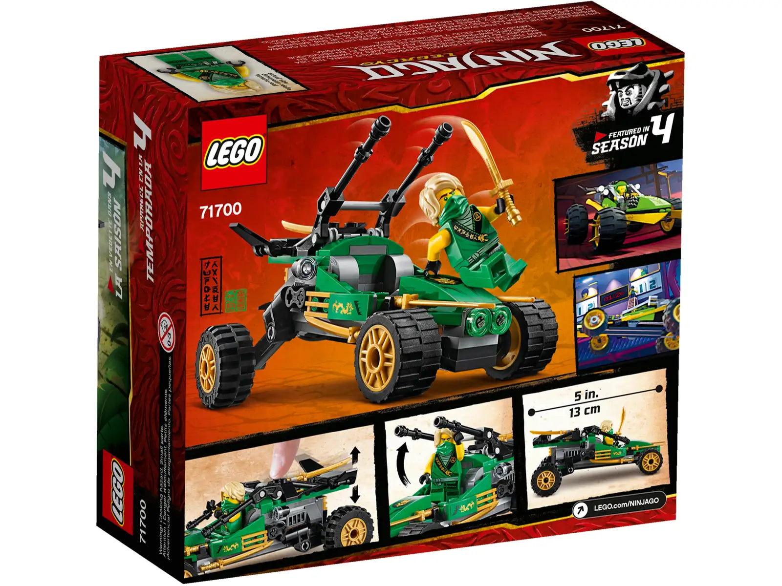 LEGO Ninjago Jungle Raider Set (71700)