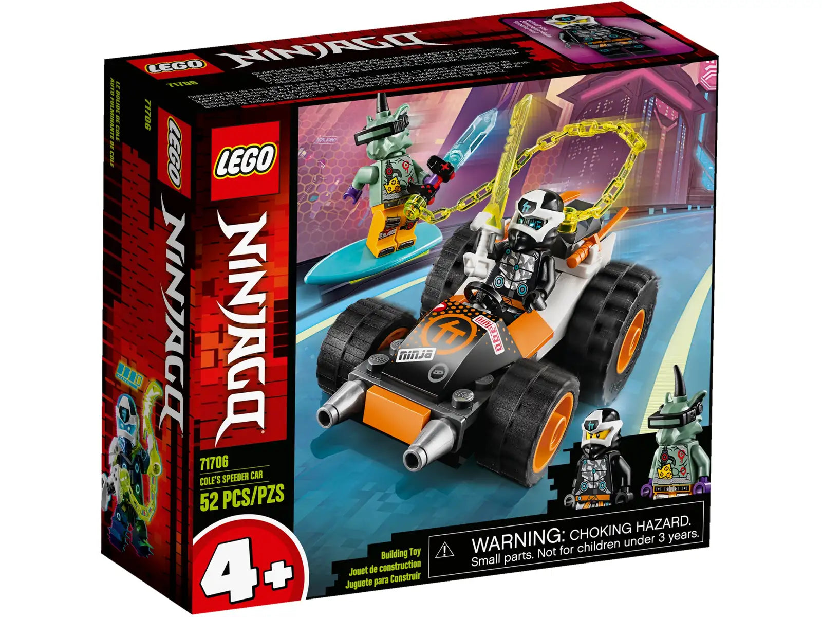 LEGO Ninjago Cole's Speeder Car Set (71706)