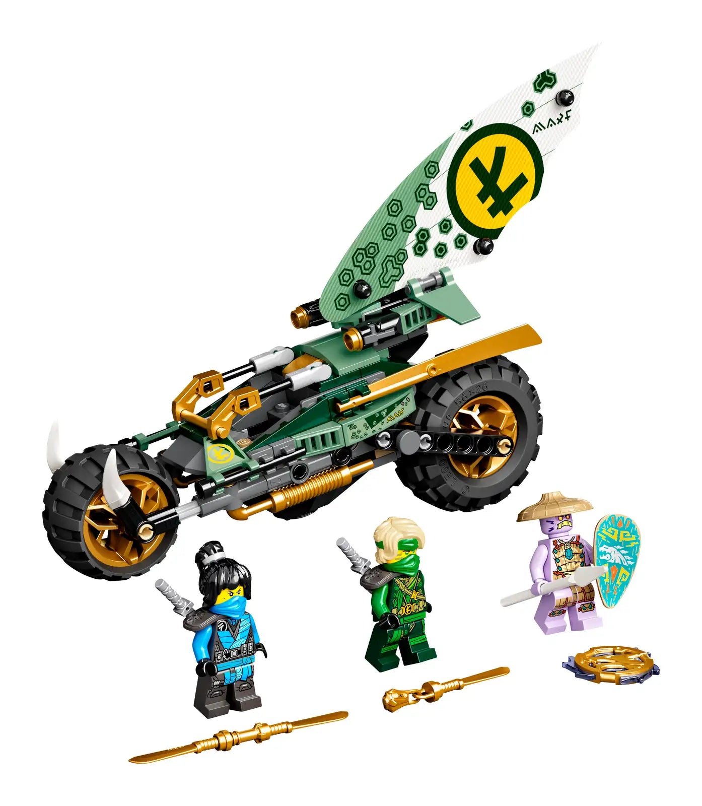 LEGO Ninjago Lloyd's Jungle Chopper Bike Set (71745)