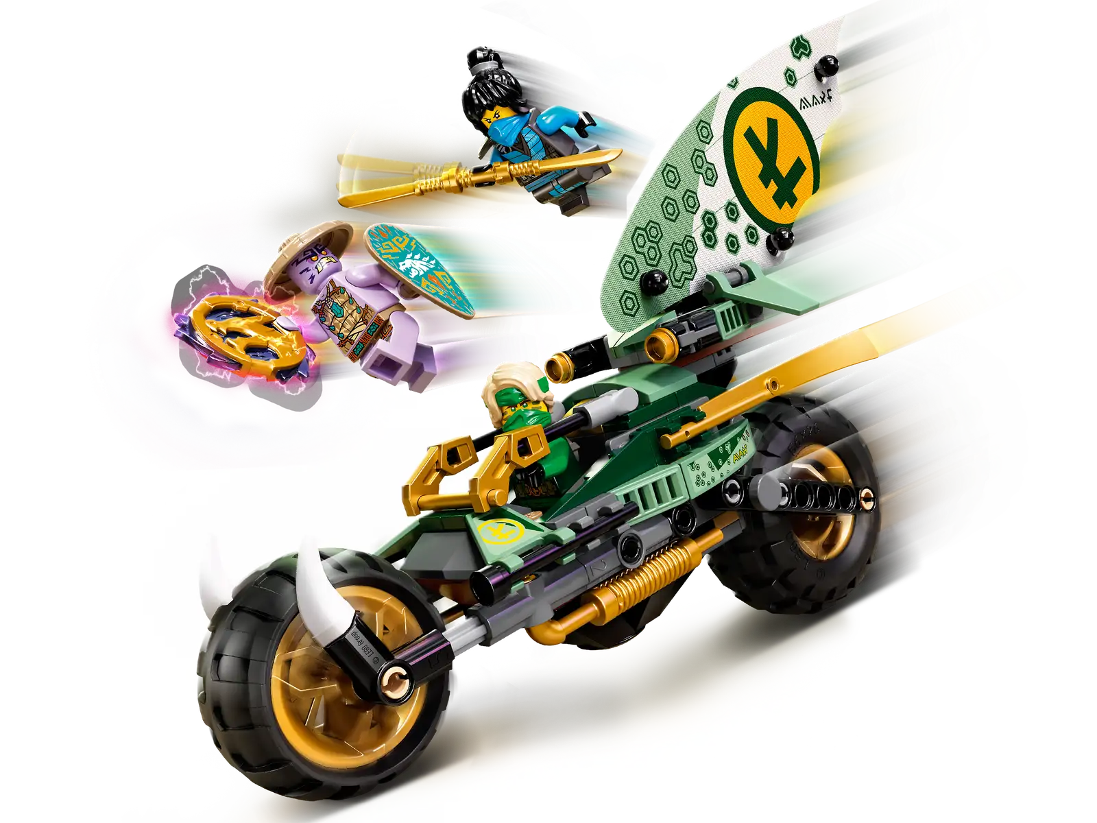 LEGO Ninjago Lloyd's Jungle Chopper Bike Set (71745)