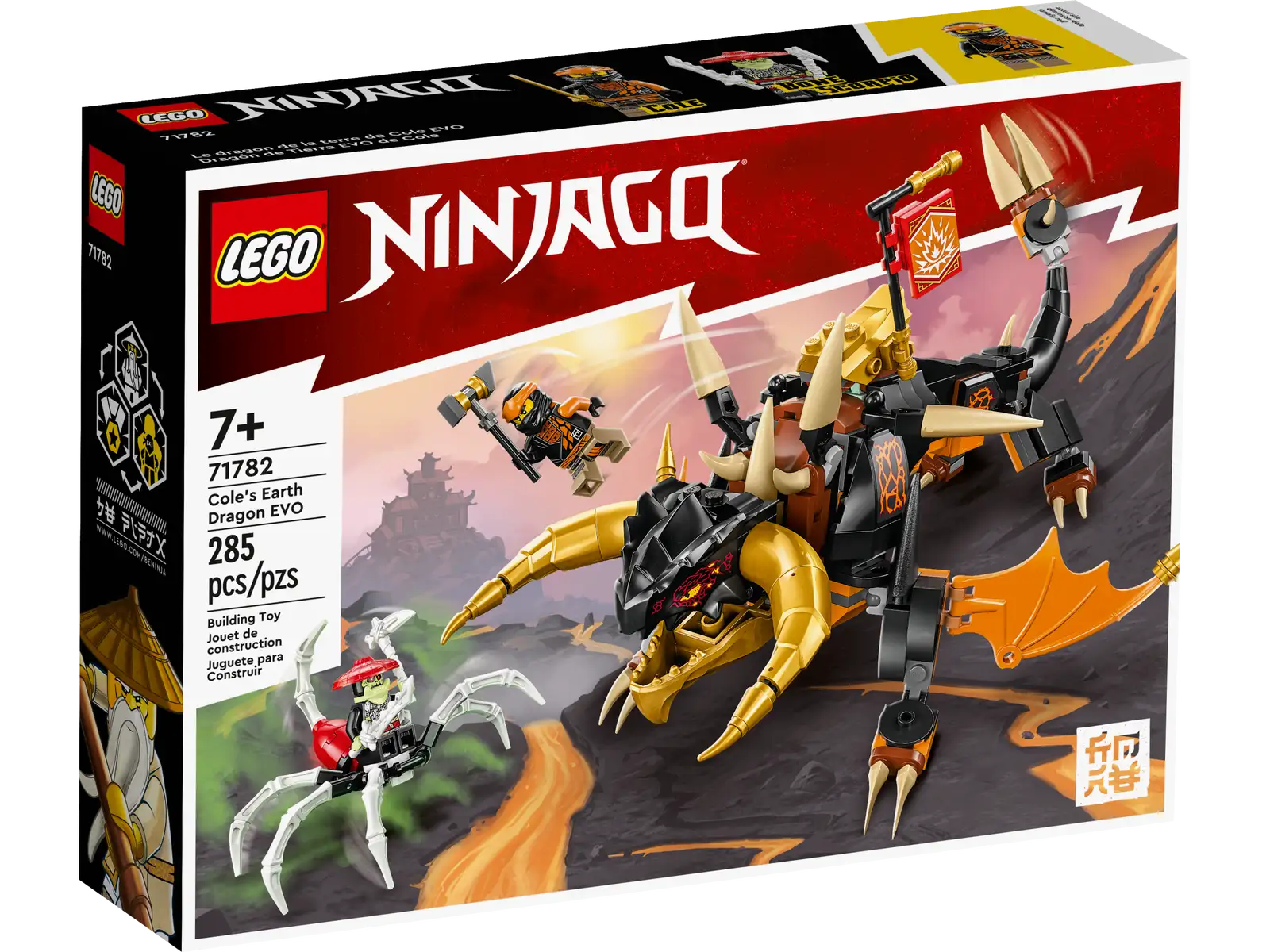 LEGO Ninjago Cole’s Earth Dragon EVO Set (71782)
