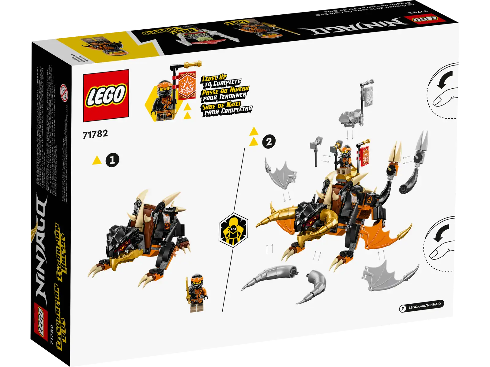 LEGO Ninjago Cole’s Earth Dragon EVO Set (71782)