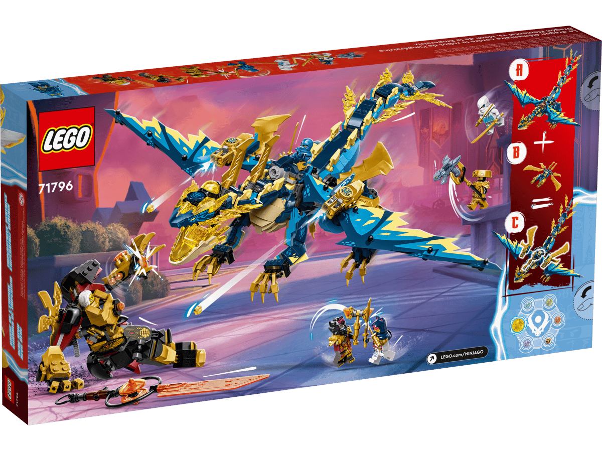 LEGO Ninjago Elemental Dragon vs. The Empress Mech (71796)
