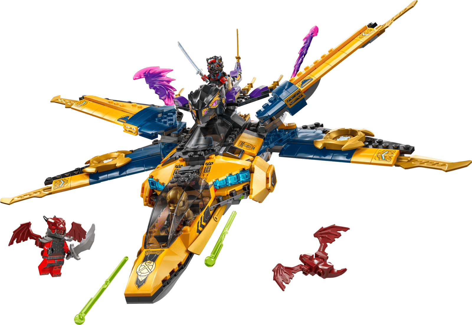 LEGO Ninjago Ras and Arin's Super Storm Jet Set (71833)