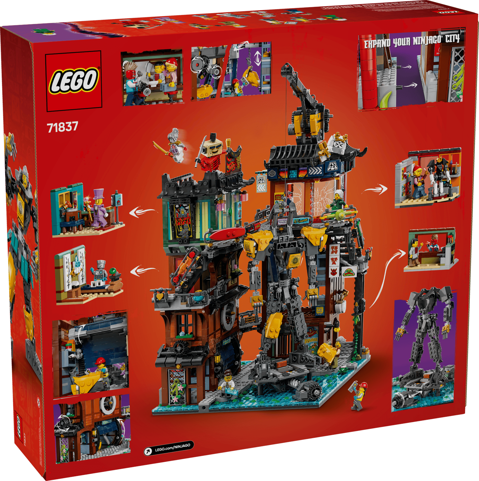 LEGO NINJAGO City Workshops Set (71837)