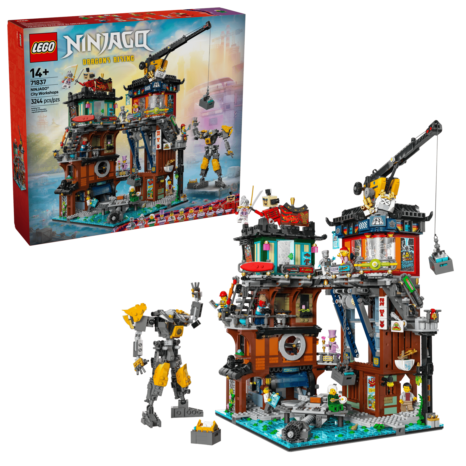LEGO NINJAGO City Workshops Set (71837)