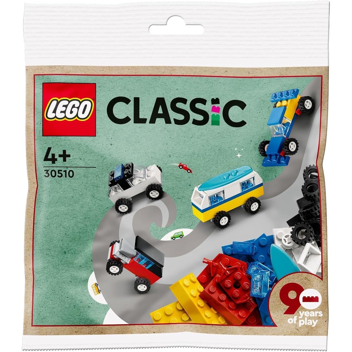 LEGO Classic 90 Years of Cars Polybag (30510)