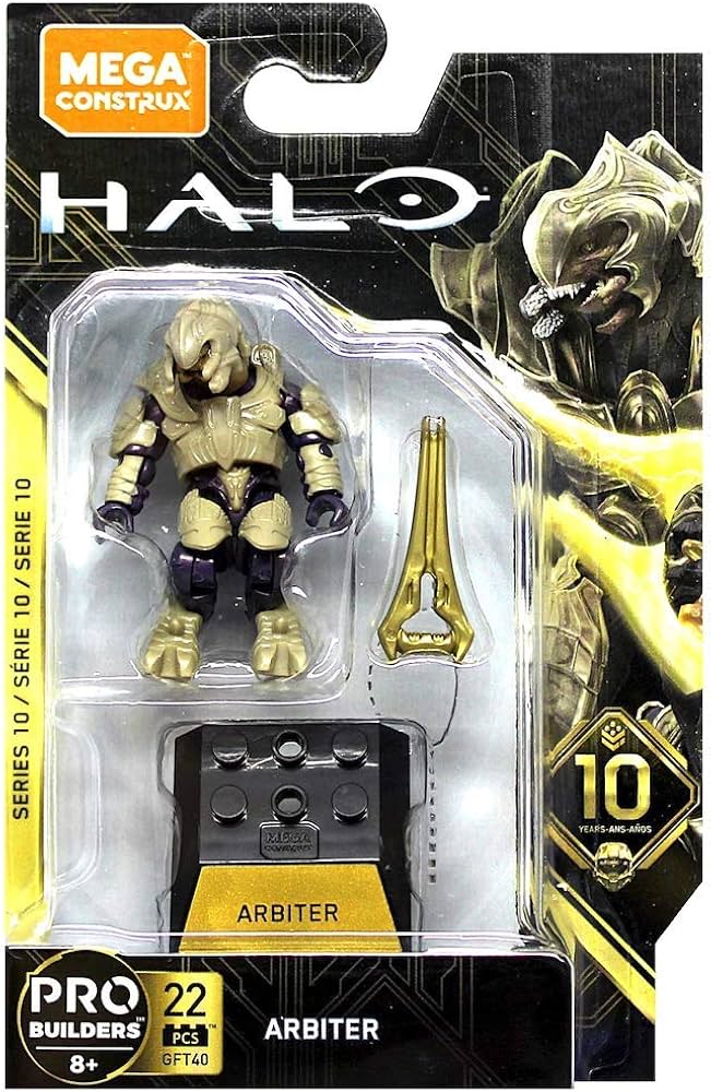 Arbiter - Mega Construx Halo Heroes Series 10 Figure Pack