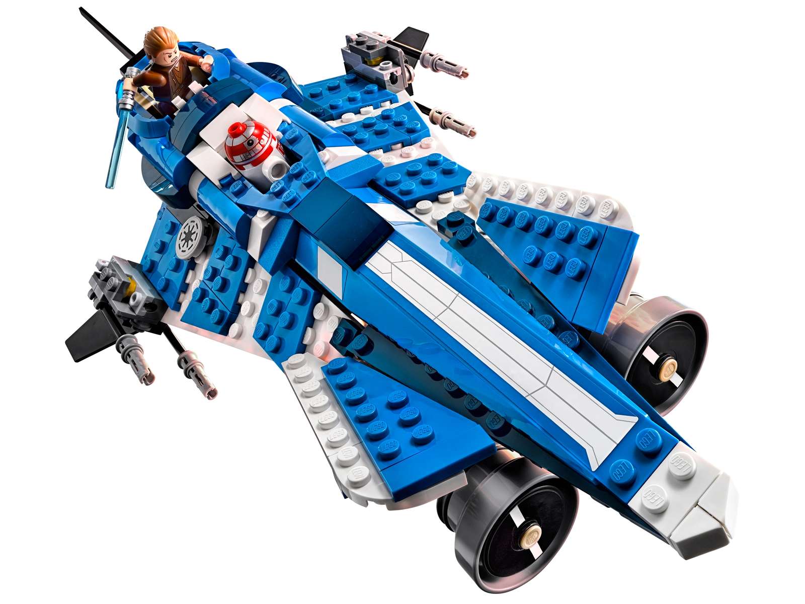LEGO Star Wars Anakin’s Custom Jedi Starfighter Set (75087)