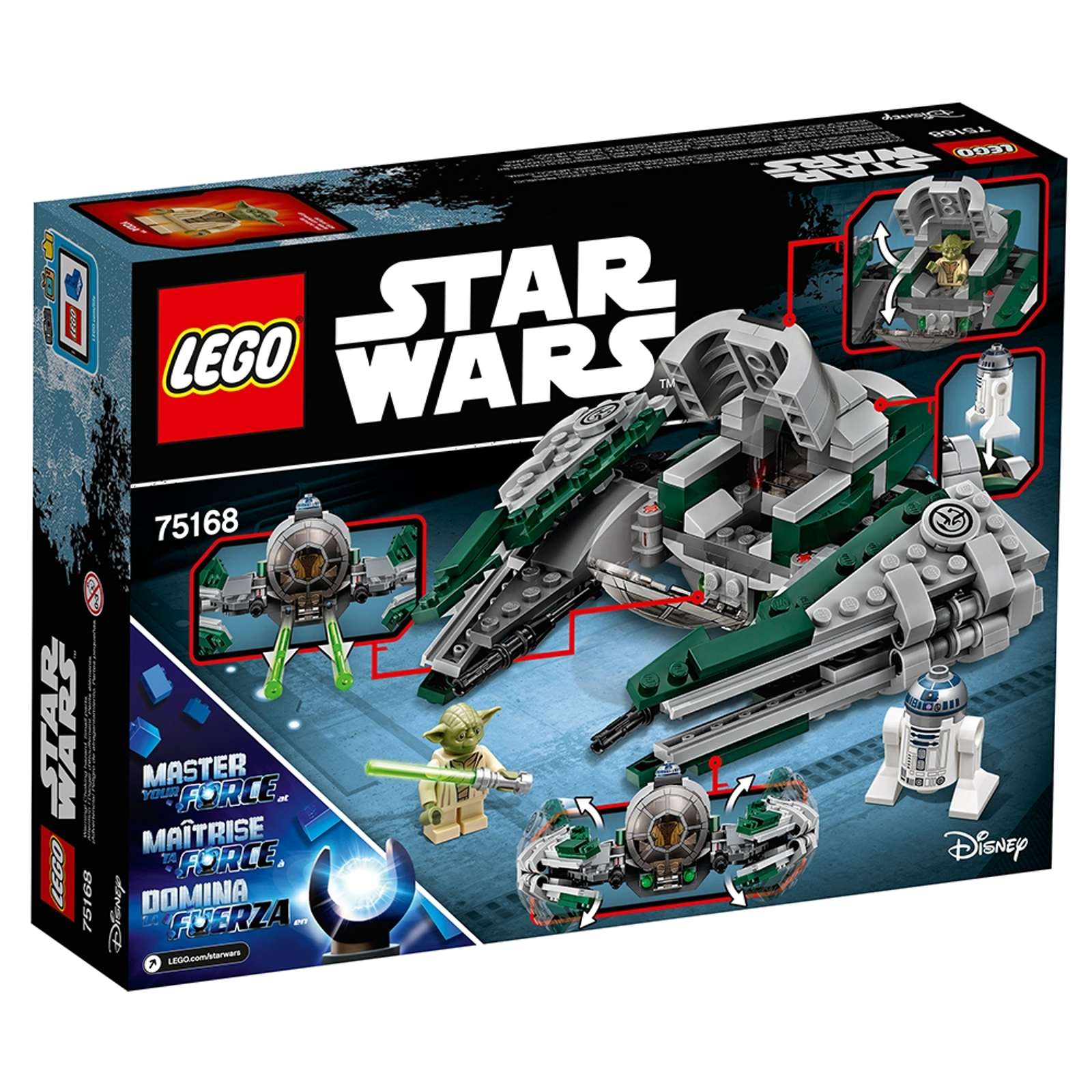 LEGO Star Wars Yoda's Jedi Starfighter™ Set (75168)