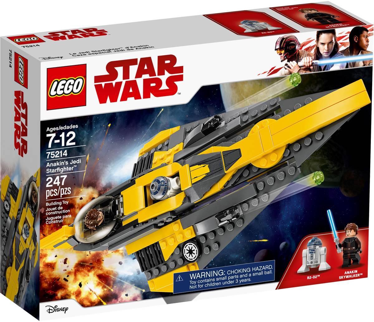Anakin's Jedi Starfighter - LEGO Star Wars Set (75214) [RETIRED]