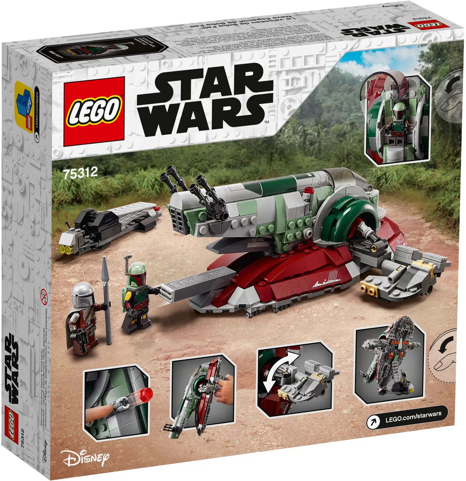 LEGO Star Wars Boba Fett’s Starship™ Set (75312)