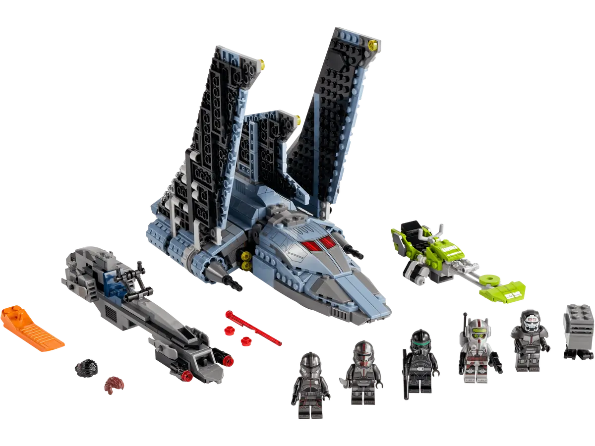 LEGO Star Wars The Bad Batch Attack Shuttle Set (75314)