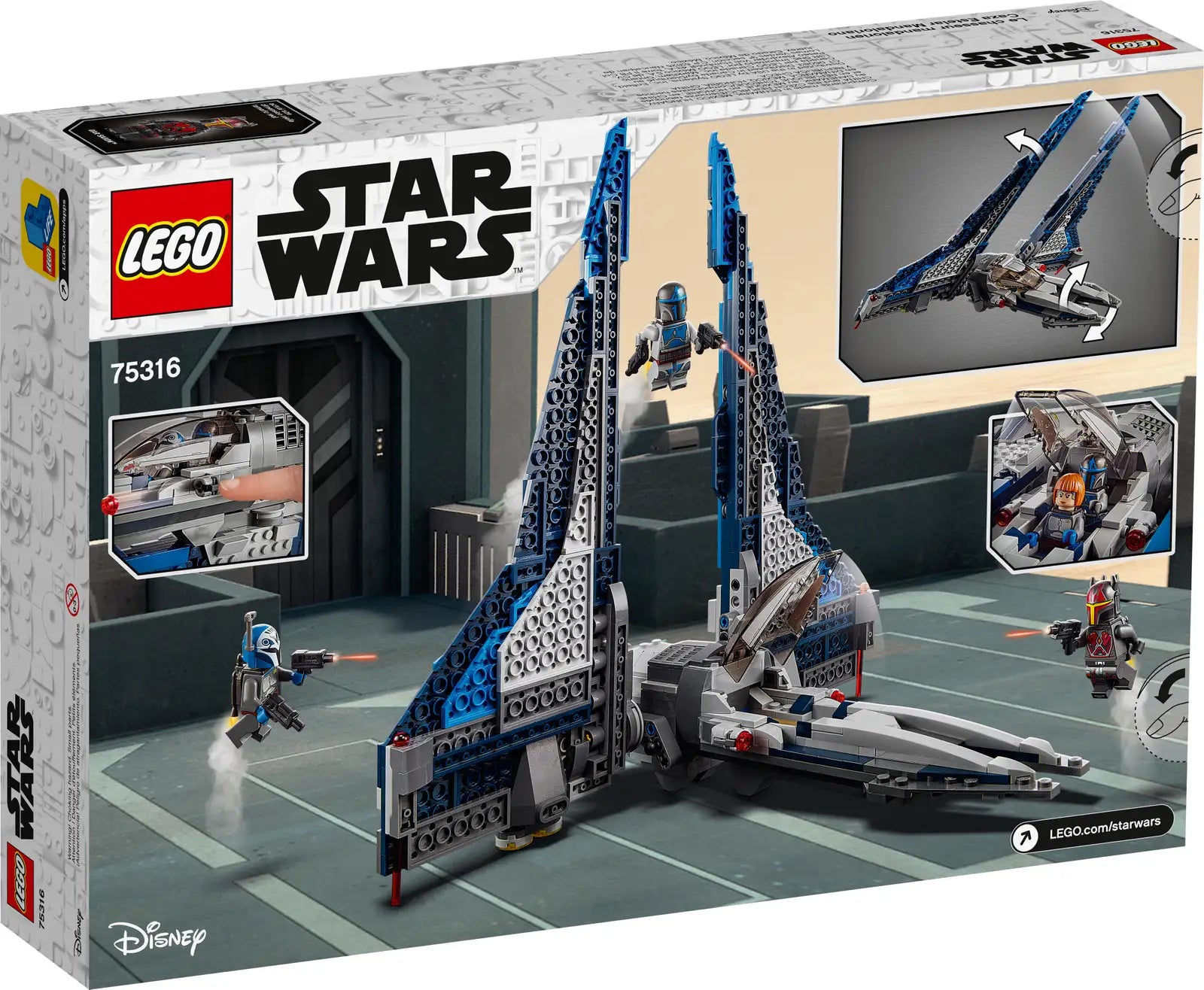 LEGO Star Wars Mandalorian Starfighter™ Set (75316)