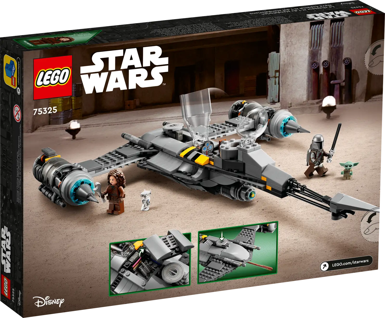 LEGO Star Wars The Mandalorian's N-1 Starfighter™ Set (75325)