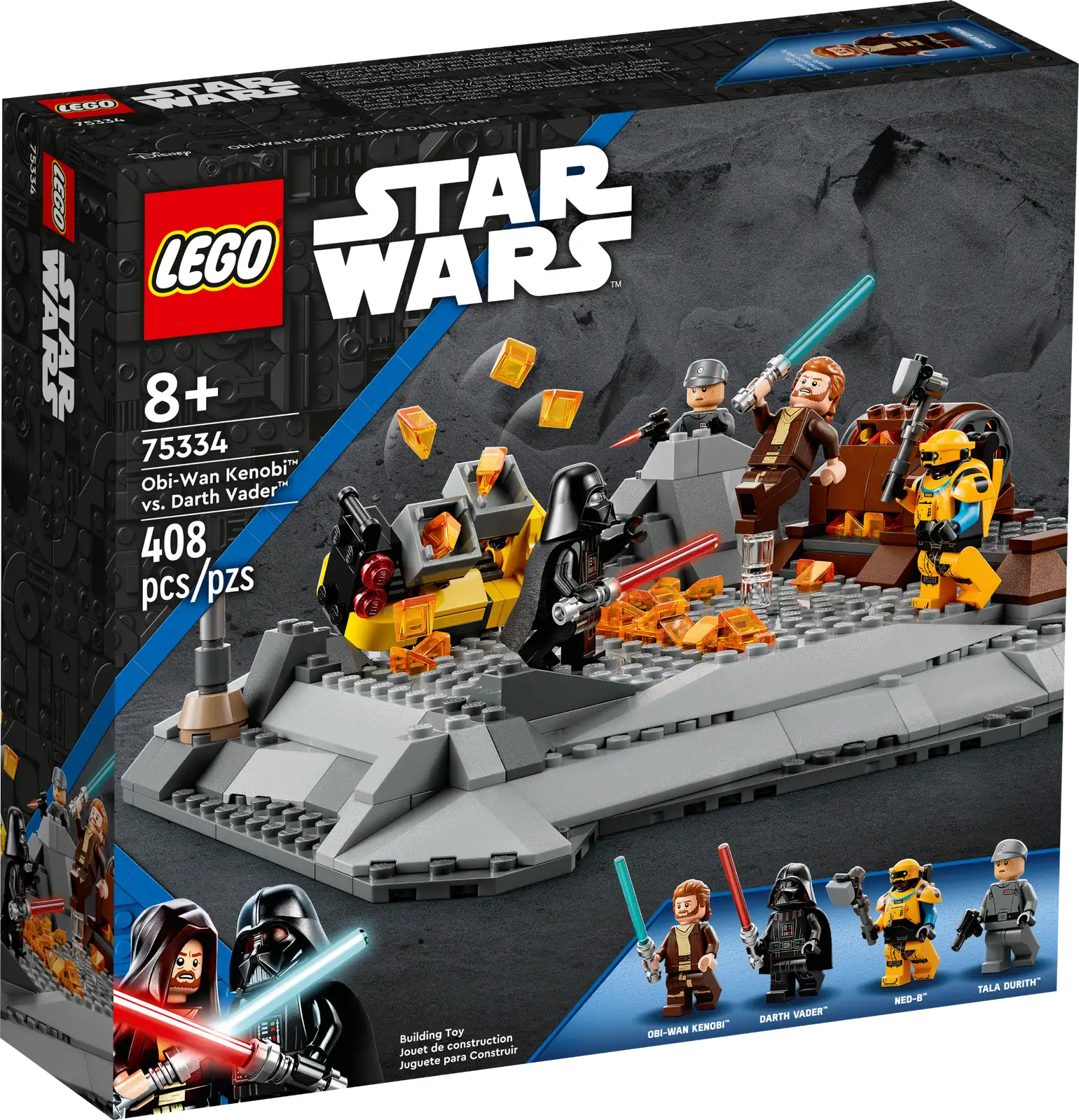 LEGO Star Wars Obi-Wan Kenobi™ vs. Darth Vader™ Set (75334)