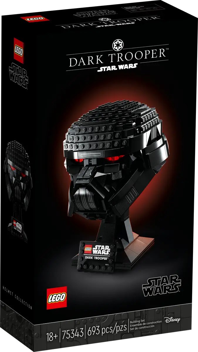 Dark Trooper Helmet - LEGO Star Wars Set (75343)