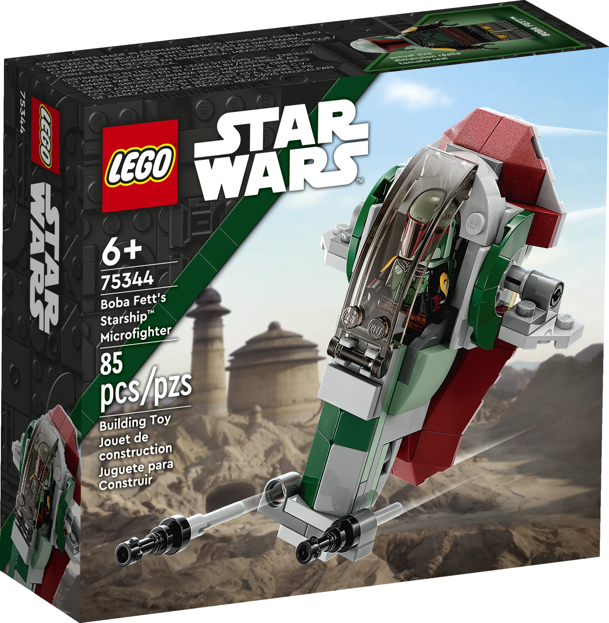 Boba Fett's Starship Microfighter - LEGO Star Wars Set (75344)