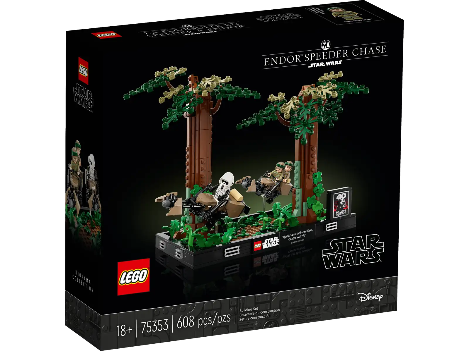 LEGO Star Wars Endor™ Speeder Chase Diorama Set (75353)