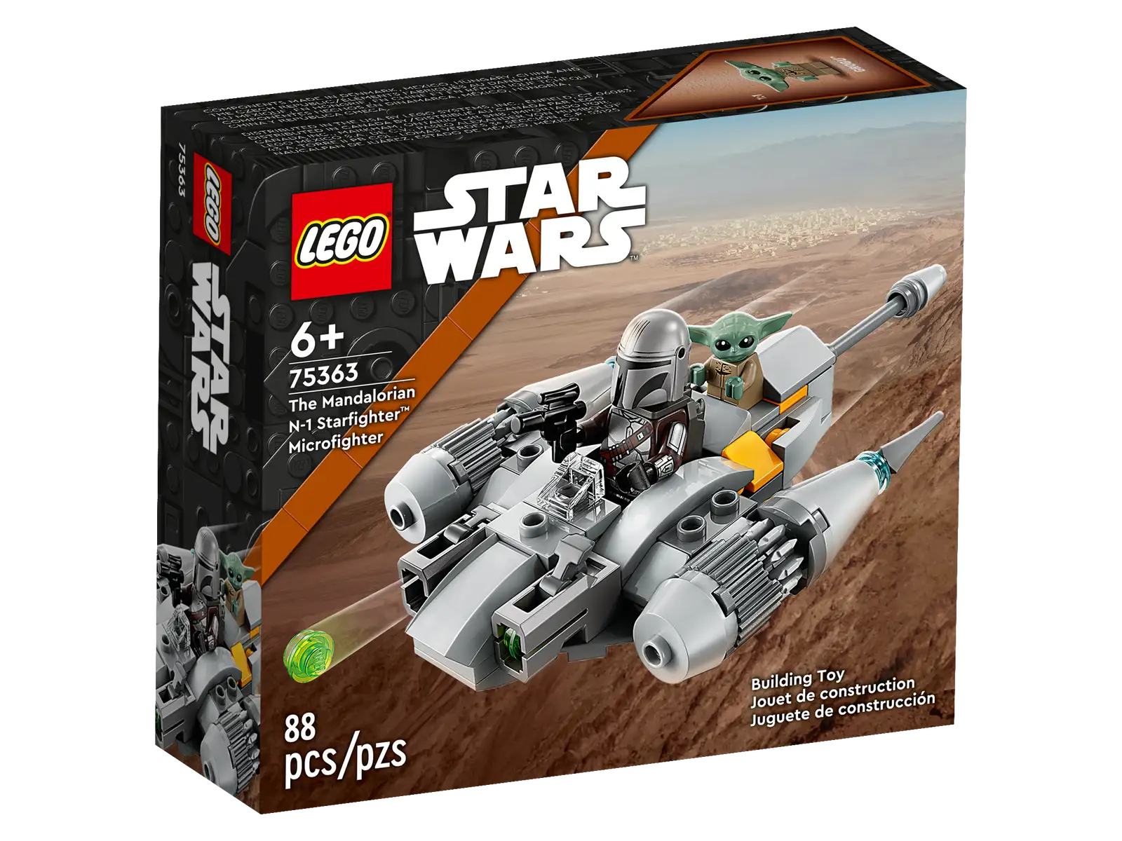 LEGO Star Wars The Mandalorian N-1 Starfighter™ Microfighter Set (75363)