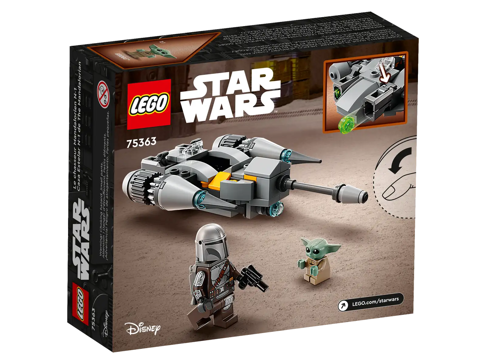 LEGO Star Wars The Mandalorian N-1 Starfighter™ Microfighter Set (75363)