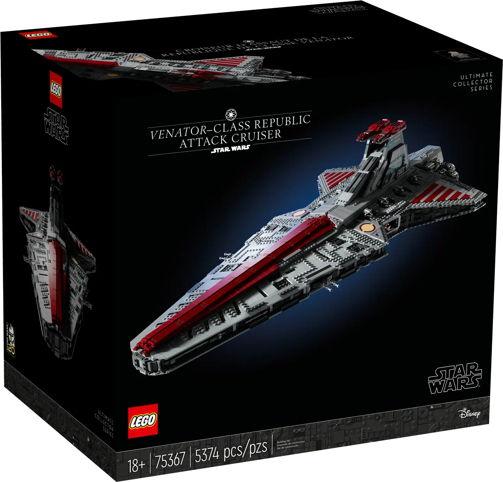 LEGO Star Wars Venator-Class Republic Attack Cruiser (75367)
