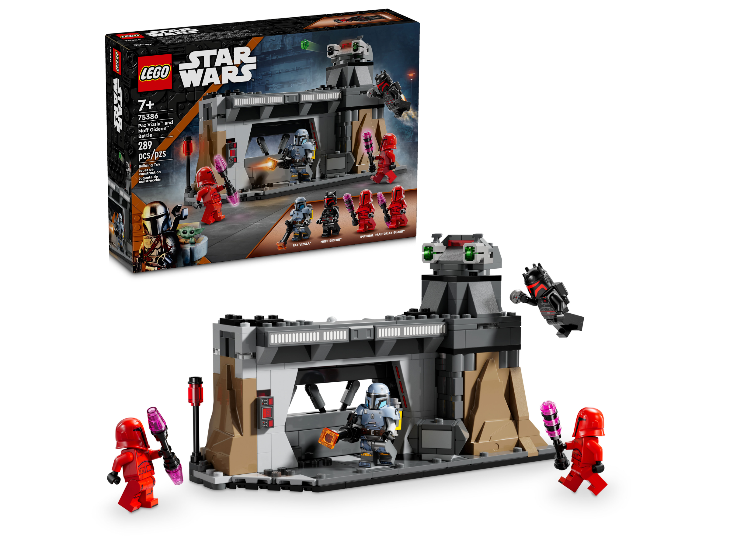 LEGO Star Wars Paz Vizsla and Moff Gideon Battle Set (75386)