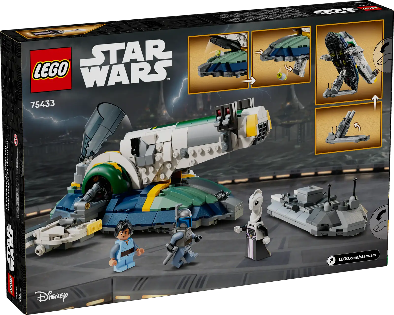 LEGO Star Wars Jango Fett's Starship Set (75433)