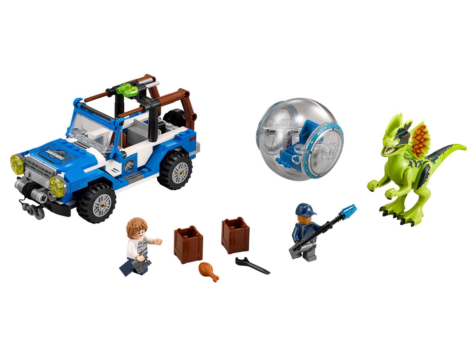 Dilophosaurus Ambush - LEGO Jurassic World Set (75916)