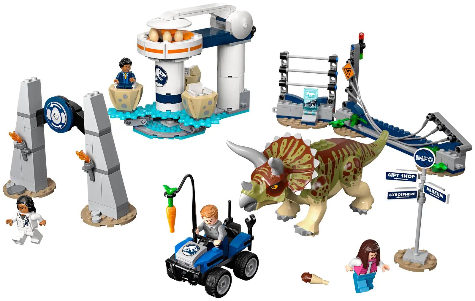 Triceratops Rampage - LEGO Jurassic World Set (75937)
