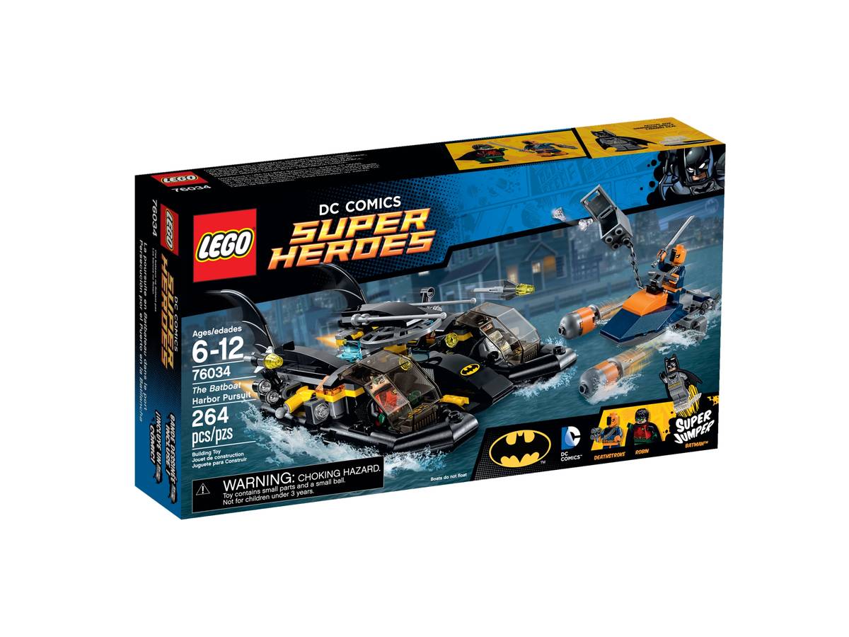 LEGO DC Comics Super Heroes - The Batboat Harbor Pursuit (76034) [RETIRED]