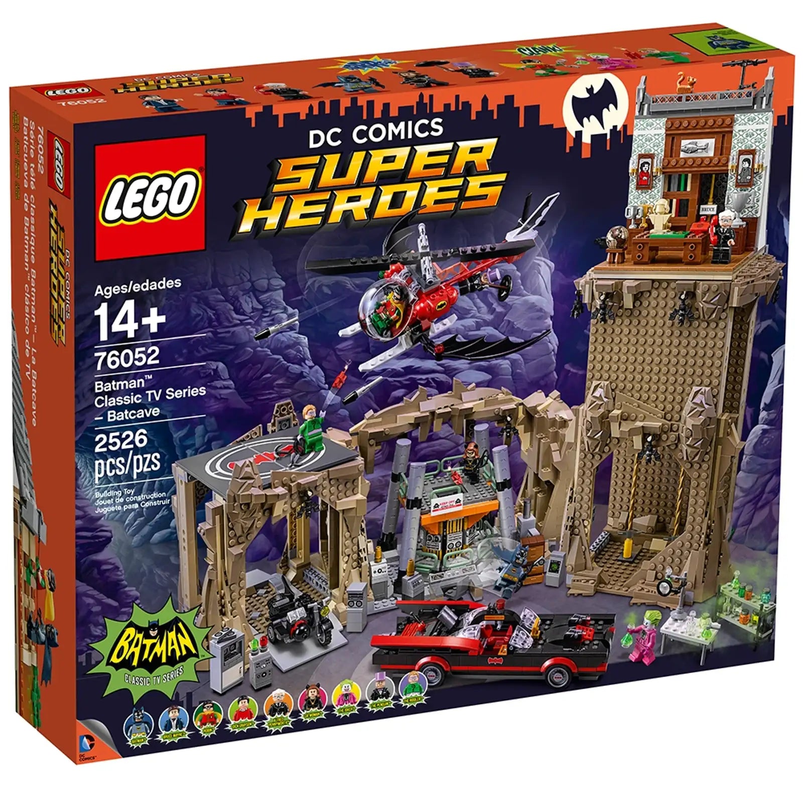 LEGO DC Comics Batman™ Classic TV Series – Batcave Set (76052)