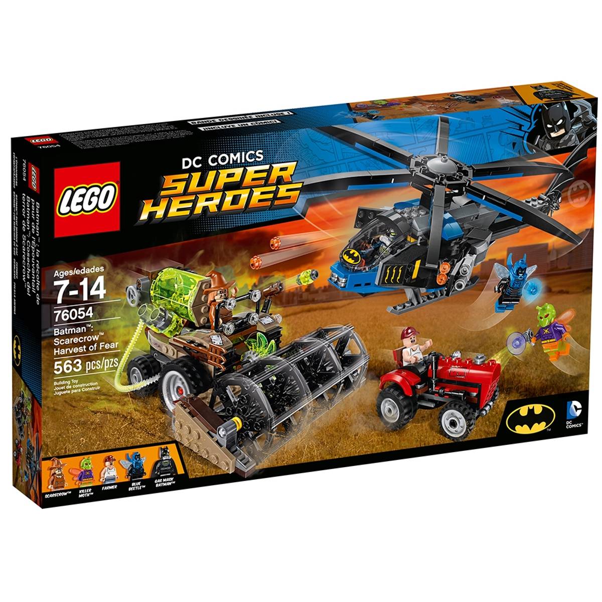 LEGO DC Comics Super Heroes - Batman Scarecrow Harvest of Fear (76054) [RETIRED]