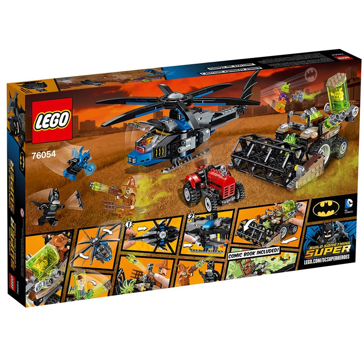 LEGO DC Comics Super Heroes - Batman Scarecrow Harvest of Fear (76054) [RETIRED]