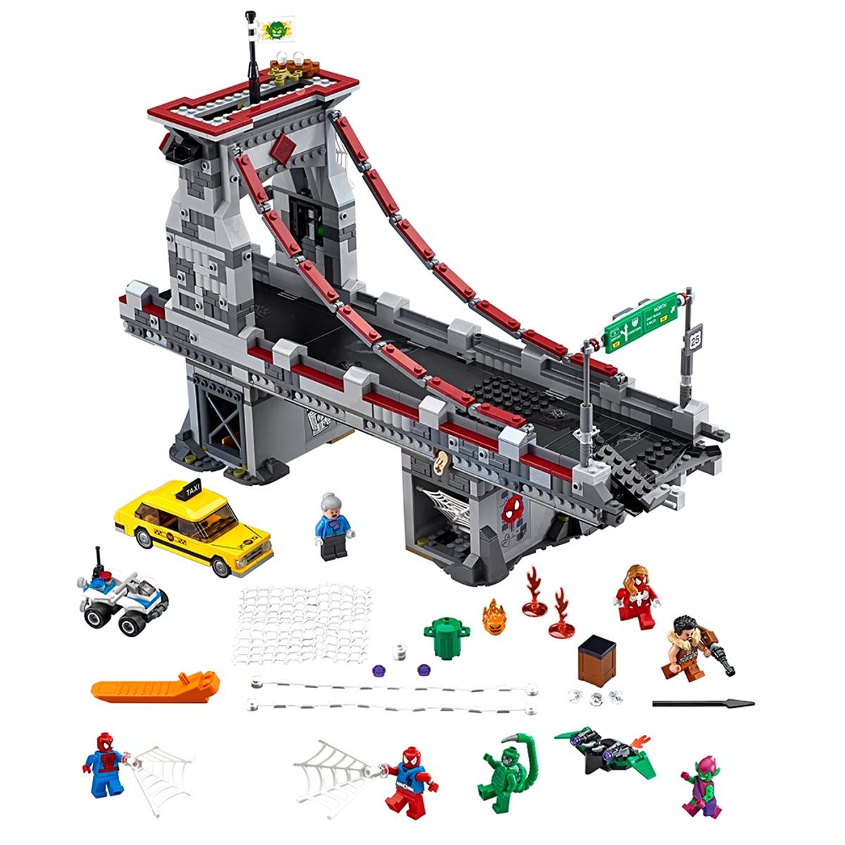 Spider-Man: Web Warriors Ultimate Bridge Battle - LEGO Marvel Super Heroes Set (76057) [RETIRED]