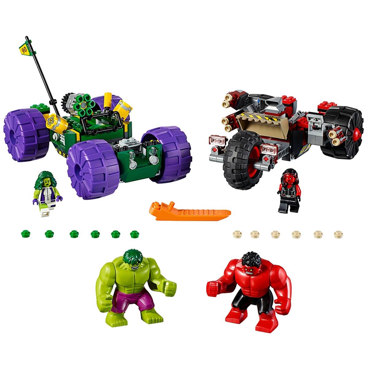 Hulk vs. Red Hulk - LEGO Marvel Super Heroes Set (76057) [RETIRED]
