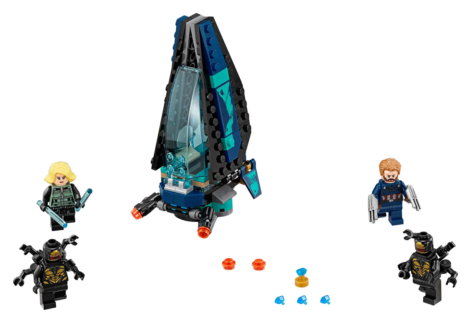 LEGO Marvel Outrider Dropship Attack Set (76101)