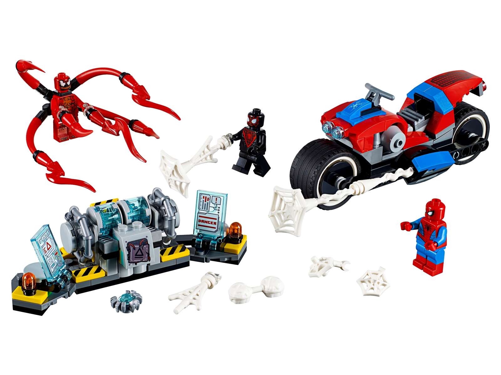 LEGO Marvel Spider-Man Bike Rescue Set (76113)