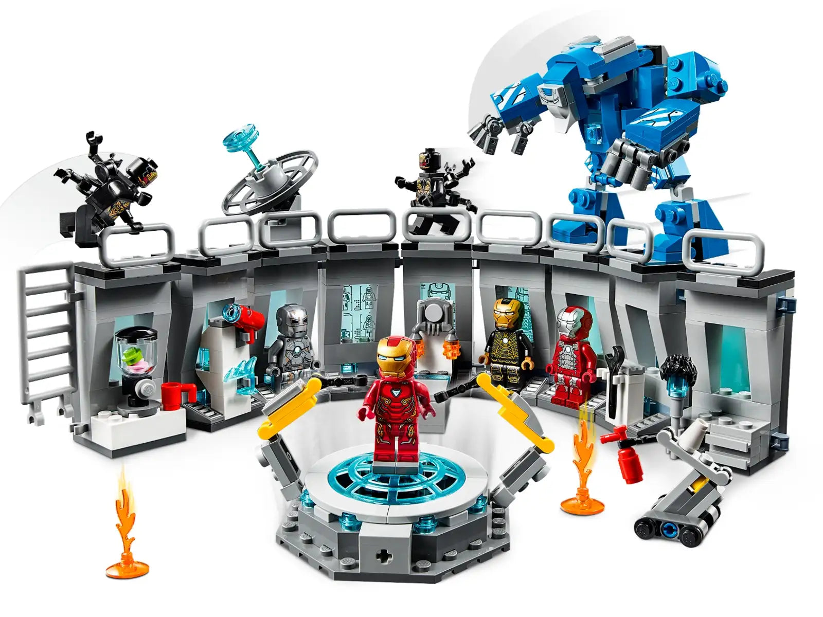 LEGO Marvel Iron Man Hall of Armor Set (76125)